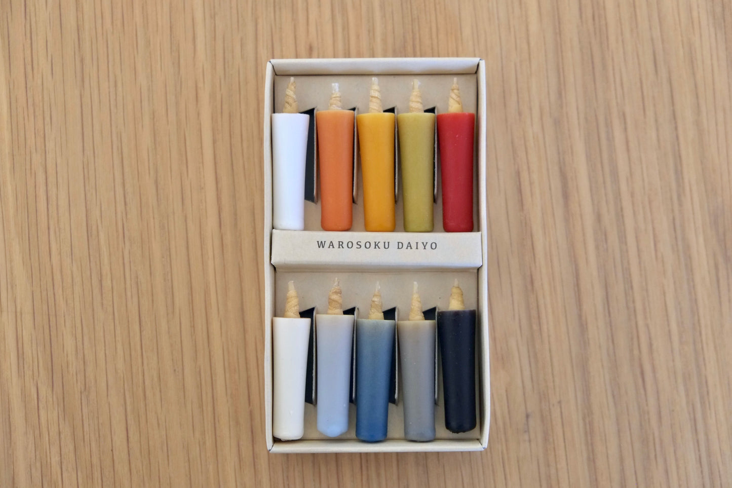 Japanese Rice Candles "Mame"