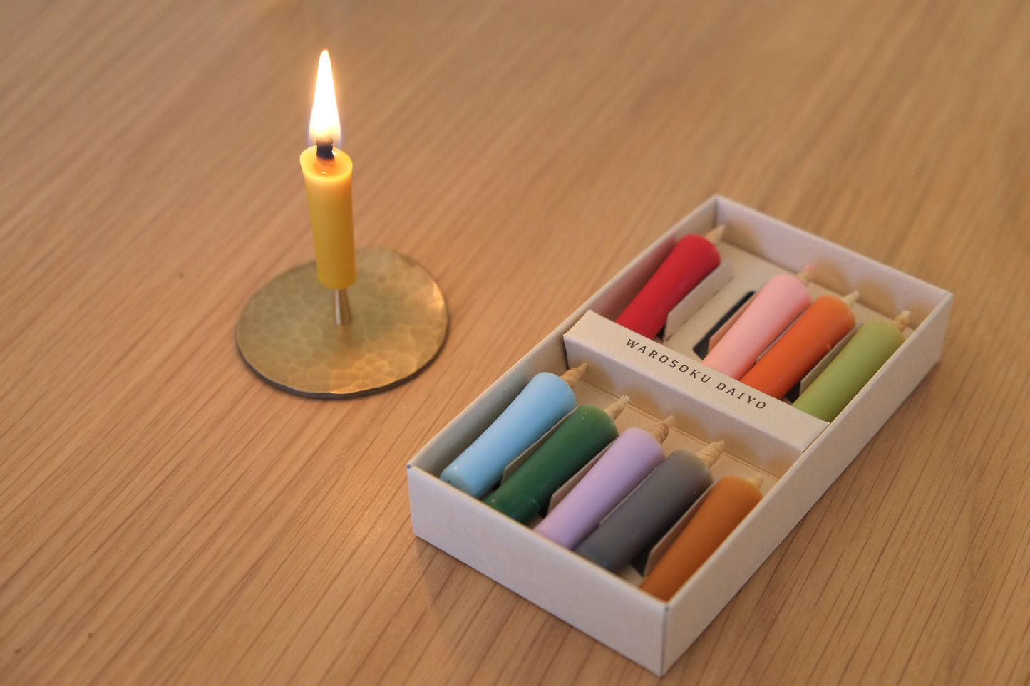 Japanese Rice Candles "Mame"