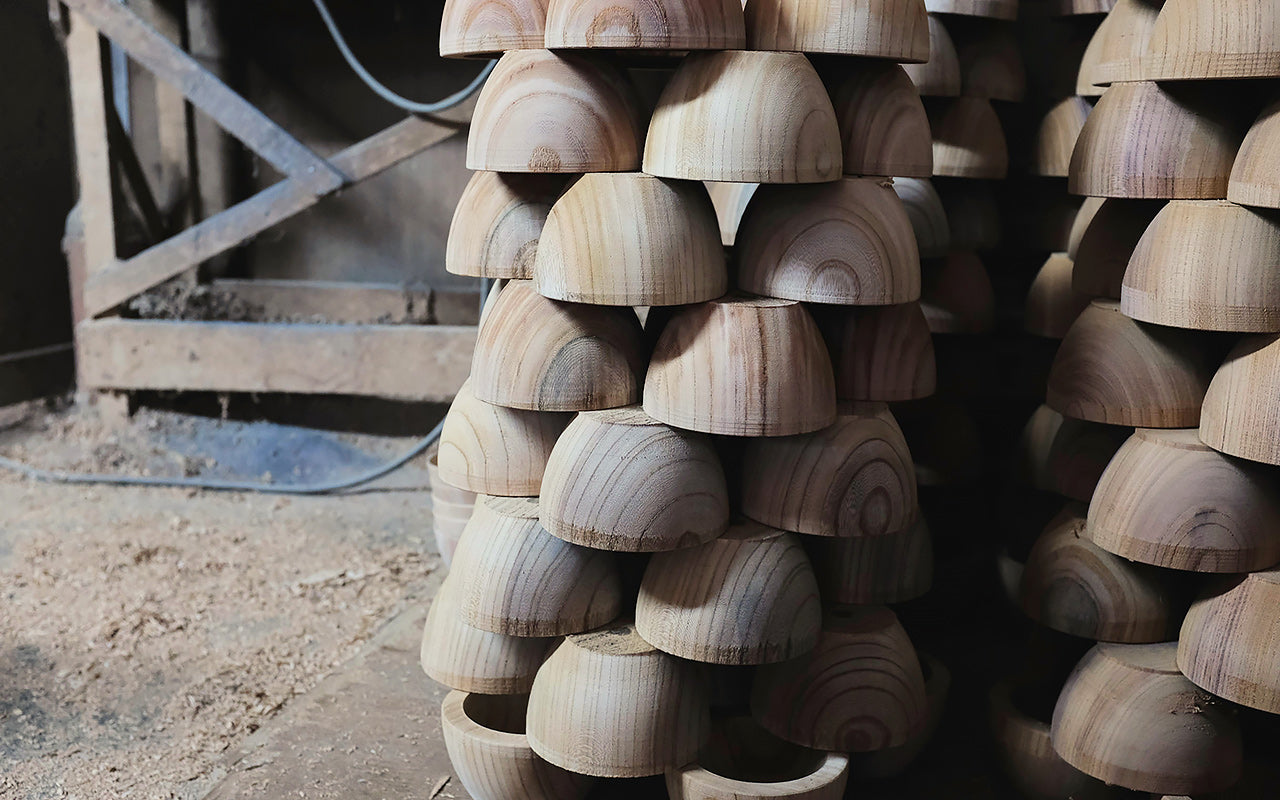 Keyaki Wooden Soup Bowl