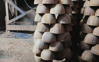 Keyaki Wooden Soup Bowl
